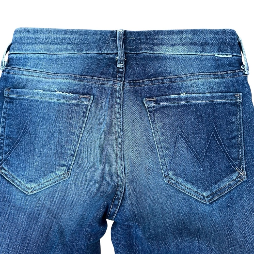 Mother Jeans The Looker Dark Wash Mid-rise Skinny Jean Blue Size 28 - Picture 6 of 10
